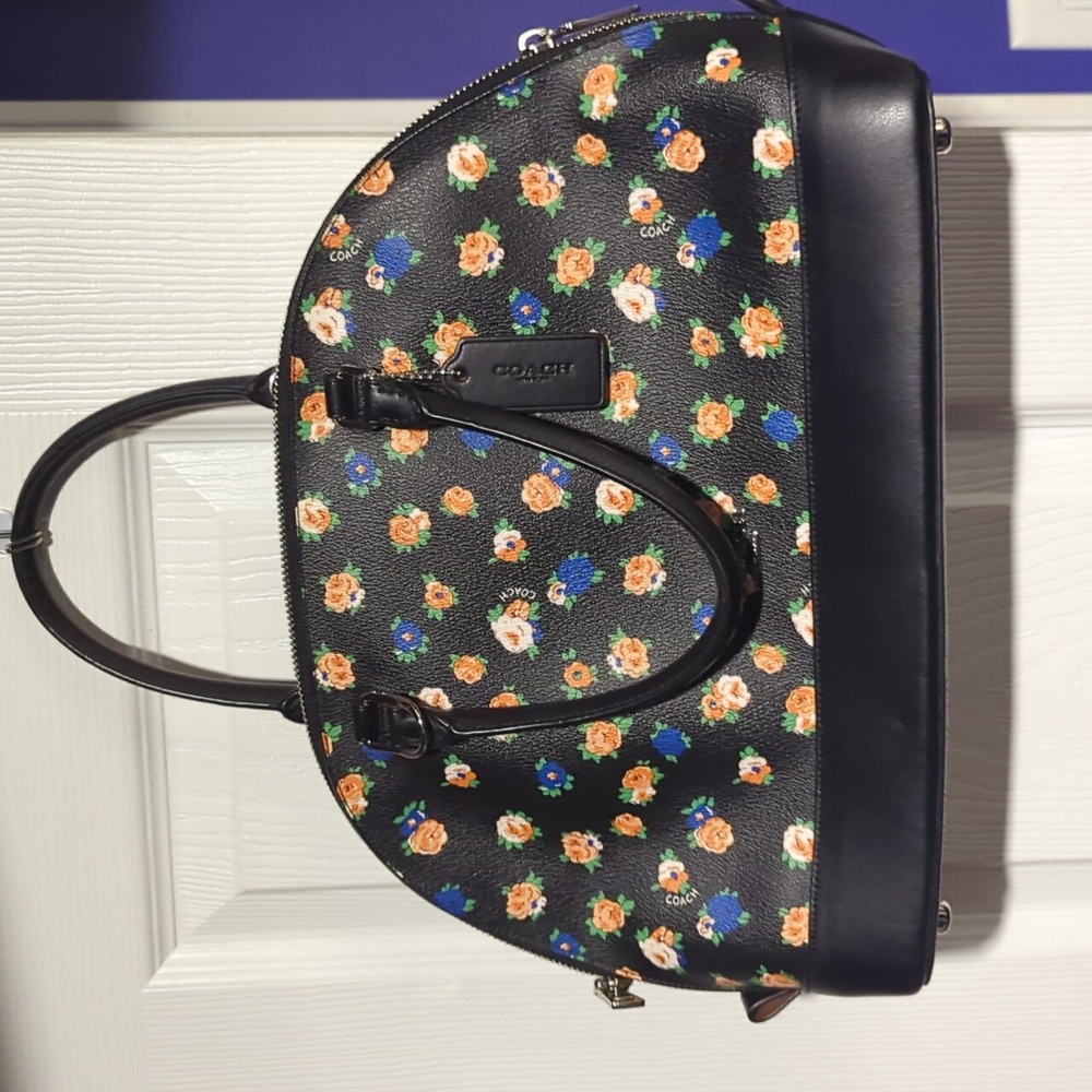 Coach Floral Satchel